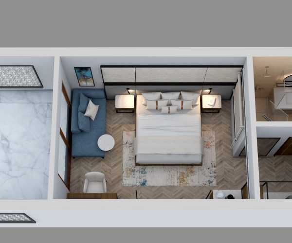 individual villa isometric 02